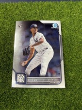 Luis Gil 2022 Bowman Chrome Rookie RC Card #78 New York Yankees AR1. rookie card picture