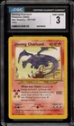 Pokemon Shining Charizard Neo Destiny Unlimited Holo Secret Rare #107 CGC 3