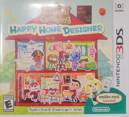Nintendo Animal Crossing: Happy Home Designer (Nintendo 3DS, 2015)