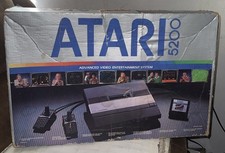 Vintage Atari 5200 Video Game Console Box Empty Box Only *NO SYSTEM BOX ONLY
