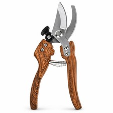 Pruning Shears, 5/8-Inch Cut Capacity Garden Clippers, Spring-Assisted Hand P...