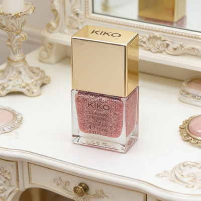 KIKO MILANO Holiday Première Metallic Nail Lacquer Nagellack 02 Polished Pink