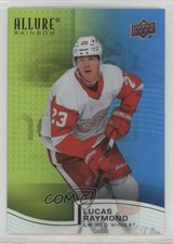 2021-22 Upper Deck Allure Rainbow Green Blue 54/299 Lucas Raymond #R-6 uf7