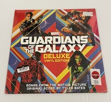 Guardians of the Galaxy  Deluxe Edition Soundtrack 2 LP Red Yellow Swirl Vinyl