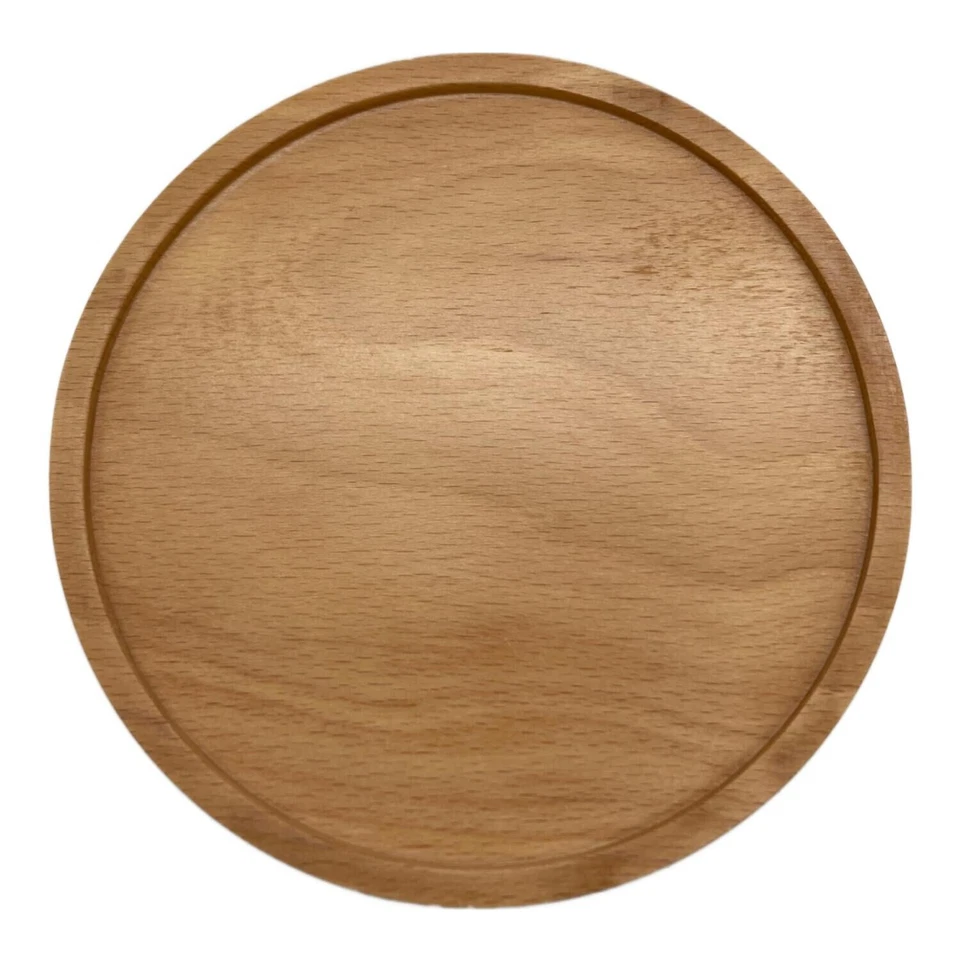 Tarro de almacenamiento pequeño Le Creuset 680 ml azul caribeño con tapa de madera gres Foto 3 de 4