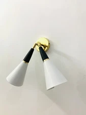 Handcrafted Brass Wall Sconce Modern Reading Lamp Wall Home Decor Light Gift