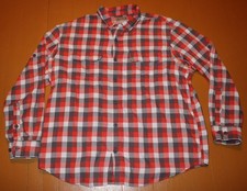 Duluth Trading Co. Red Gray White Flannel Shirt Mens Xl Button Ls 60 Cotton Duluth Trading Co. Red Gray White Flannel Shirt Mens Xl Button Ls 60 Cotton