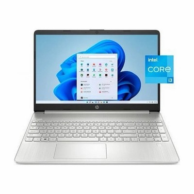 New Silver HP 15-DY5131WM Core i3-1215U 256GB SSD 8GB 15.6'' FHD Window 11 Laptop