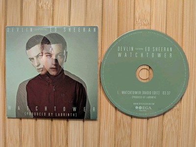 Devlin Featuring Ed Sheeran Watchtower CD Single In Very Good Condition 