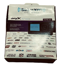 SiriusXM Onyx EZ Satellite Radio Receiver Home Kit XEZ1H1 Black Desktop New