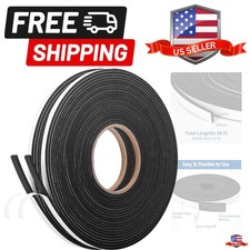Self Adhesive Foam Tape Weatherstrip 1/4In x 1/8In x 66Ft High Density Foam I...