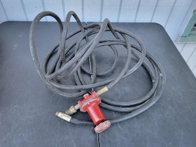 #ad #ad Red Model 530 Gas Pressure Regulator with Hose Max Inlet 250 PSI Outdoor Use $49.99