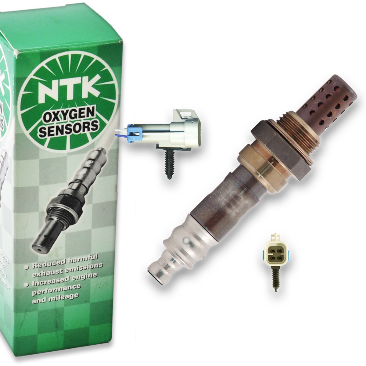 NGK NTK Downstream Left O2 Oxygen Sensor for 2000-2002 Chevrolet Tahoe 5.3L iu