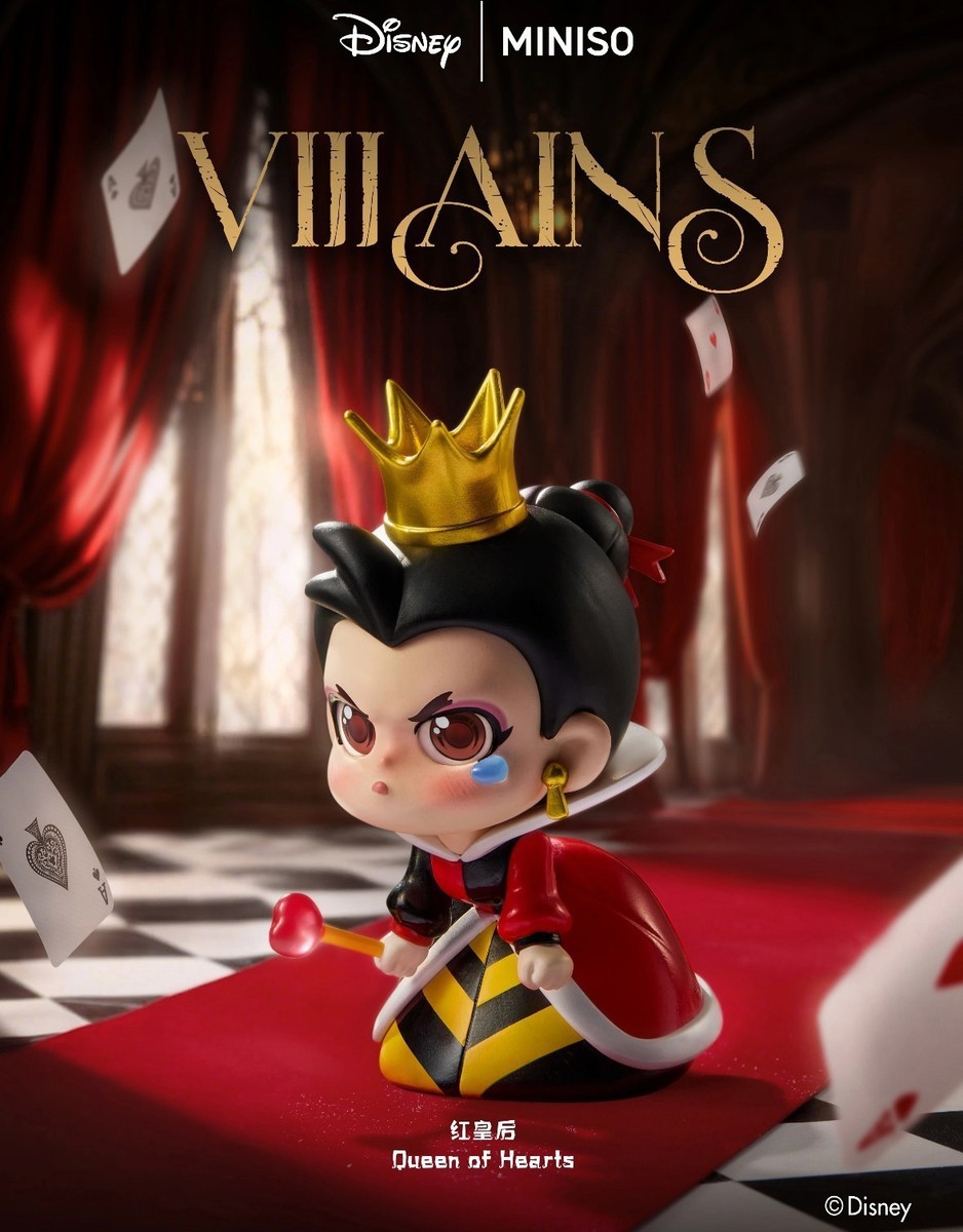 Authentic Miniso Disney Villains Series Blind Box Figures Gift Toy