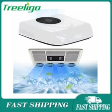 12V Electric Truck Rooftop RV Air Conditioner AC Unit Cooling For Car Motorhome
