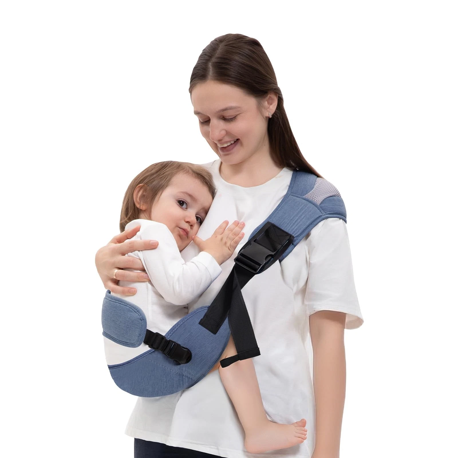 Adjustable Baby Sling Carrier Newborn To Toddler Wrap Infant Support Pack