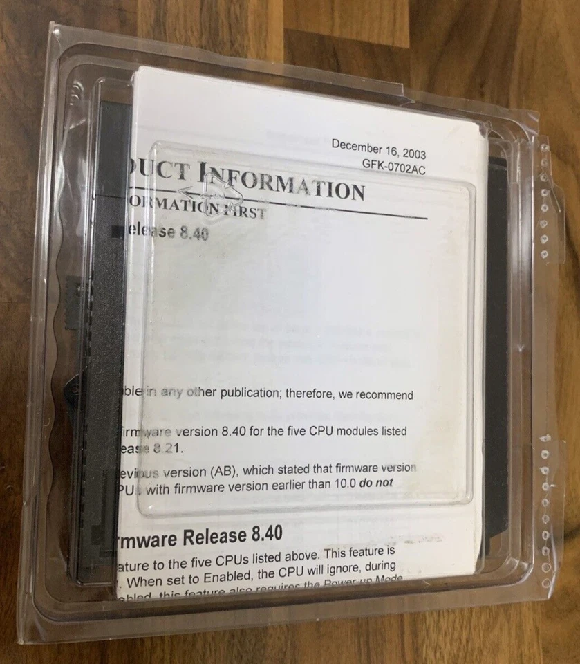 New OEM  Fanuc CPU Module IC693CPU331-CE IC693CPU331 USA Fast Ship US Free TAX - Image 4 of 4