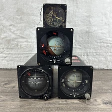 Linair Aircraft Gyro Attitude Indicator Ground Flight Trainer Only Lear Siegler?