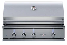 Delta Heat 38 Inch Natural Gas Grill with Rotisserie