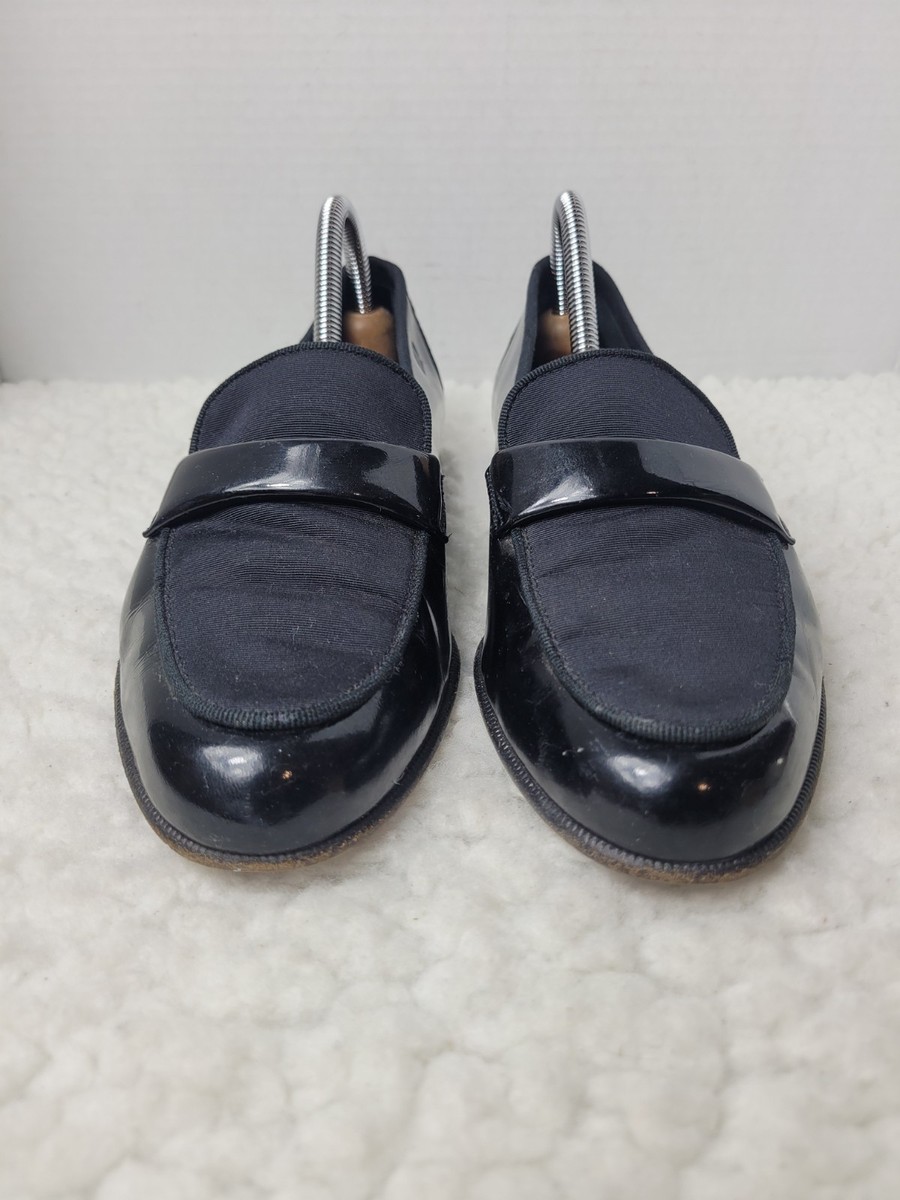 Salvatore Ferragamo Tuxedo Men’s Penny  Loafers Size 8 D Black Patent Leather Salvatore Ferragamo Tuxedo Men main image 2