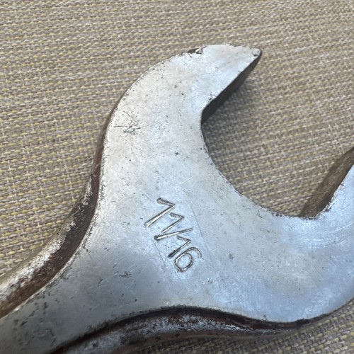 Vintage Belzer-Streamline 1-1/4” 1 -1/16” Open End Spanner Wrench 1953 Germany - Picture 5 of 6