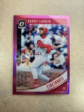2018 Panini Donruss Optic - Barry Larkin- Pink Prizm #83 REDS