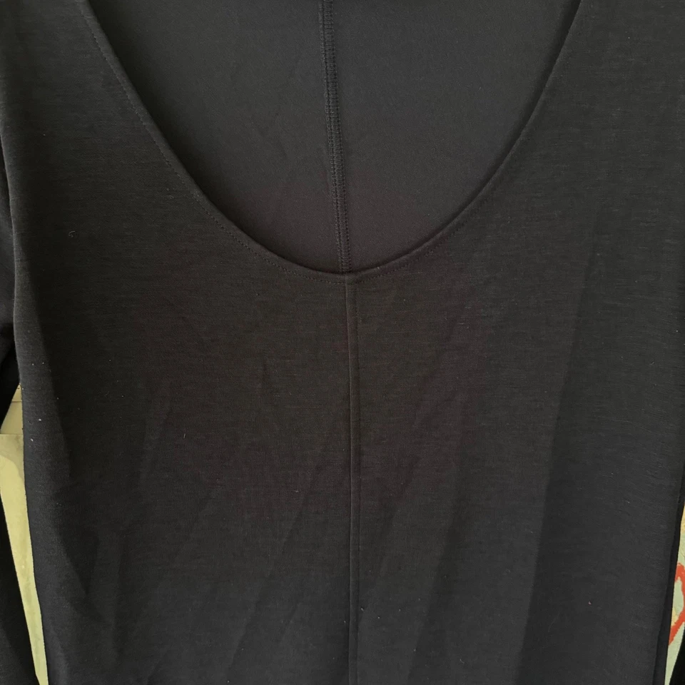 HATCH The Gigi Midi Dress in Navy Blue Size 1/Small - Image 4 of 4