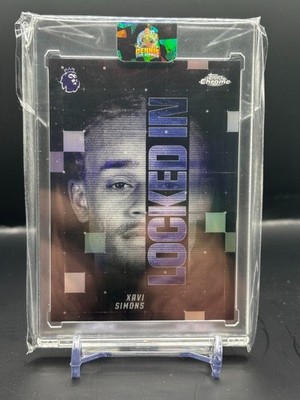2026 Topps Chrome Premier League - Xavi Simons - LI-45 - Locked In