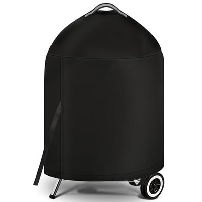 Grill Cover for Weber Charcoal Kettle- Heavy Duty Waterproof BBQ Cover 22''