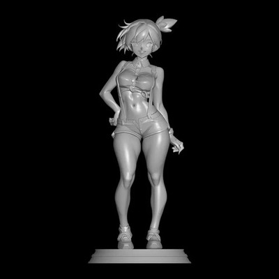 12 inch Pokemon Misty Sexy 3D Print