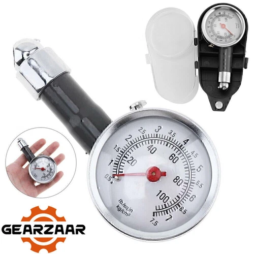 Professional Car Tire Tyre Pressure Gauge Air Measurement Psi/Bar Eqyjslklquhxyd