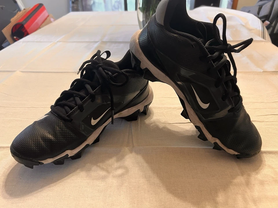 Nike Alpha Menace 4 Shark Youth Cleats Size 6Y W FQ4016-001 FREE SHIPPING! - Image 4 of 4