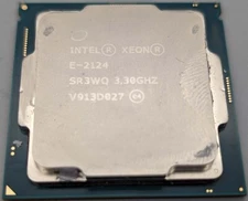Intel SR3WQ Xeon E-2124 @ 3.30GHz 4-Core Processor