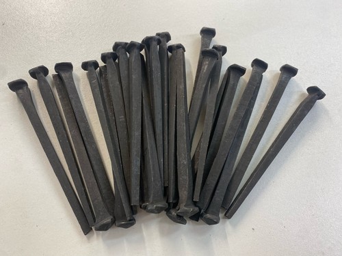 4" 100mm Rosehead Nails Traditional Black Cut Nails Rustic Vintage packs of 5 10 - Picture 2 of 16