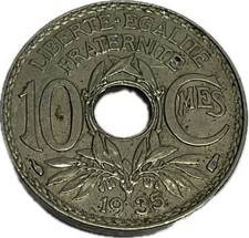 Frankreich - 1935 - 10 Cent