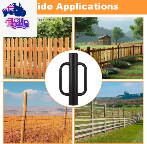 T Post Driver 12Lbs Heavy Duty Fence Post Driver, 2.7 Inch Inner Diameter Hand P - Picture 7 of 12