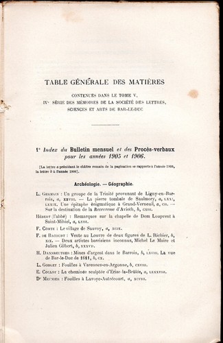 LA PLUS ANCIENNE DESCRIPTION CONNUE DE BAR-LE-DUC. SOCIÉTÉ DES LETTRES. TOME V. - Imagen 2 de 4