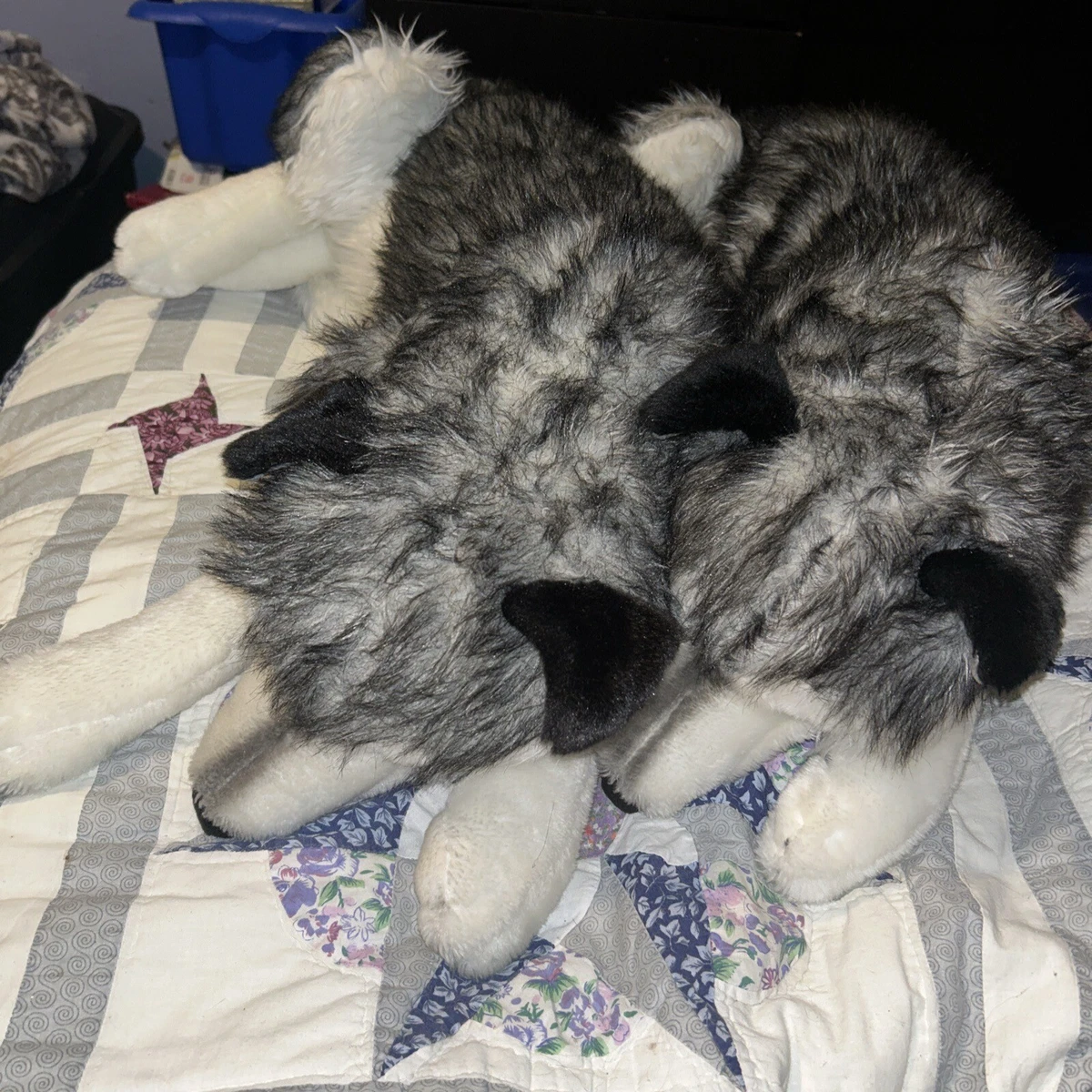 2x Ellie the Husky Dog Plush eBay