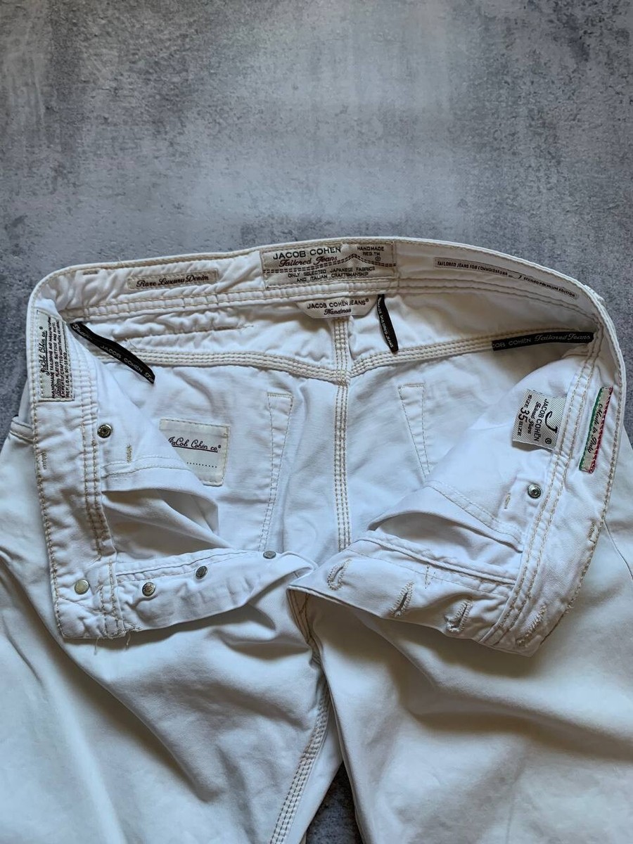 SALE❗JACOB COHËN 688 WHITE JEANS Jacob Cohen 688 Jeans | Fast Delivery | Voustenjeans.com