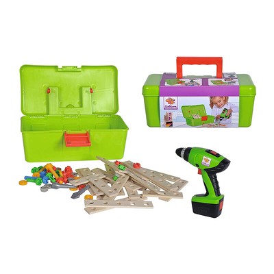 Eichhorn 39079 Constructor Werkzeugbox mit Zubehör