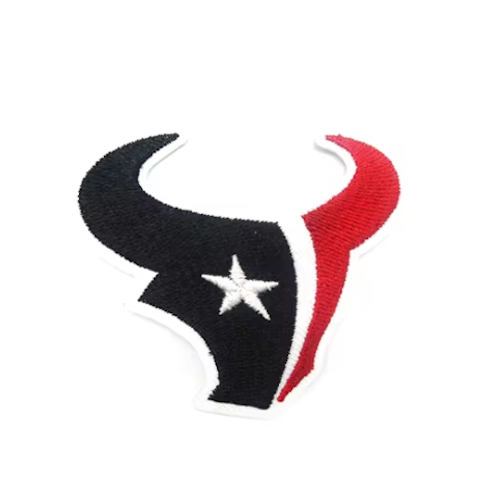 HOUSTON TEXANS - NFL - NATIONAL FOOTBALL LEAGUE - Embroidered Iron On Patch