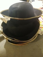 Childs Felt Tri-Corner Colonial Pirate Black Hat Costume Accessory 50 off