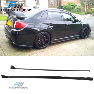 SUBARU STI ウィンドブレーカー Fits 02-07 Subaru Impreza WRX STI Window Visors Acrylic Sun Rain