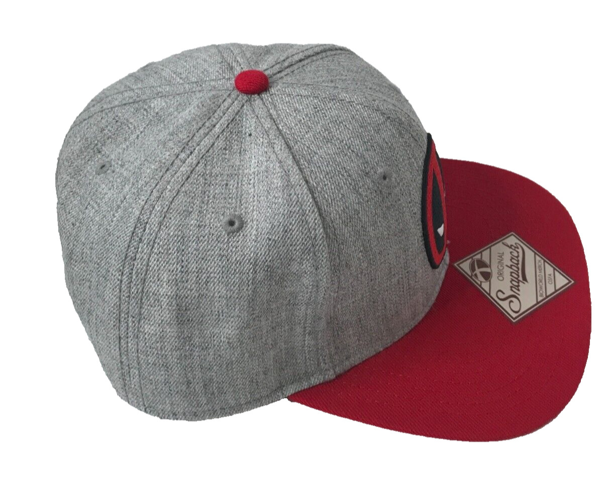 Marvel Deadpool Original Snapback Baseball Hat Lo… - image 2