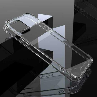 CLEAR Shockproof Case für iPhone 16 15 14 13 12 17 PRO MAX Silikon Gummi Hülle