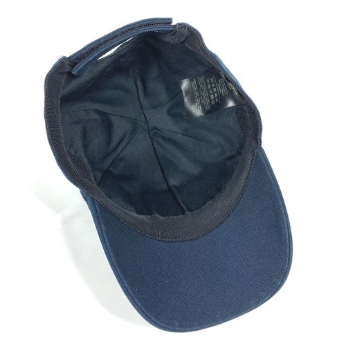 FENDI FXQ768 logo hat cap baseball cap cotton Navy - Picture 8 of 13