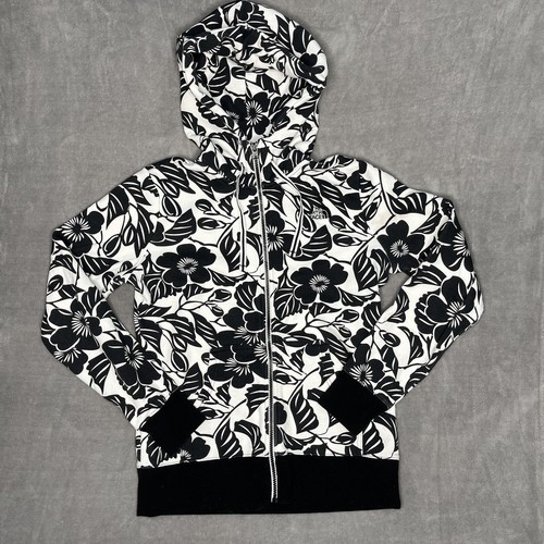 Floral Pattern Zip Hoodie Jacket | eBay