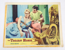 The Trojan Horse 1961 Lobby Card Movie Poster Italian Peplum Film Steve Reeves