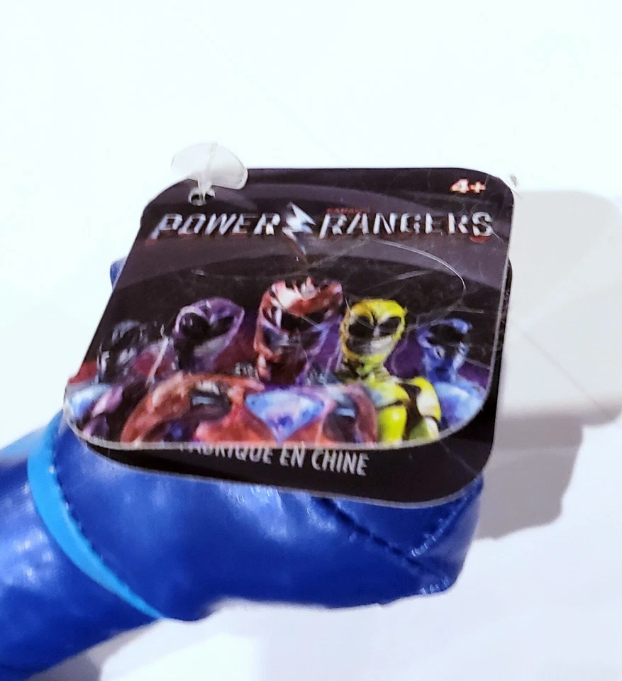 Figura Muñeco Peluche Power Rangers Saban Blue Ranger 8" Just Play 2016 Foto 2 de 4