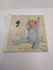 Terra Traditions Beautiful Baby Boy 7" x 7" Photo Album- Holds 26 4" x 6" Photos